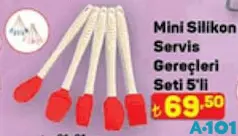 MİNİ SİLİKON SERVİS GEREÇLERİ SETİ 5'Lİ